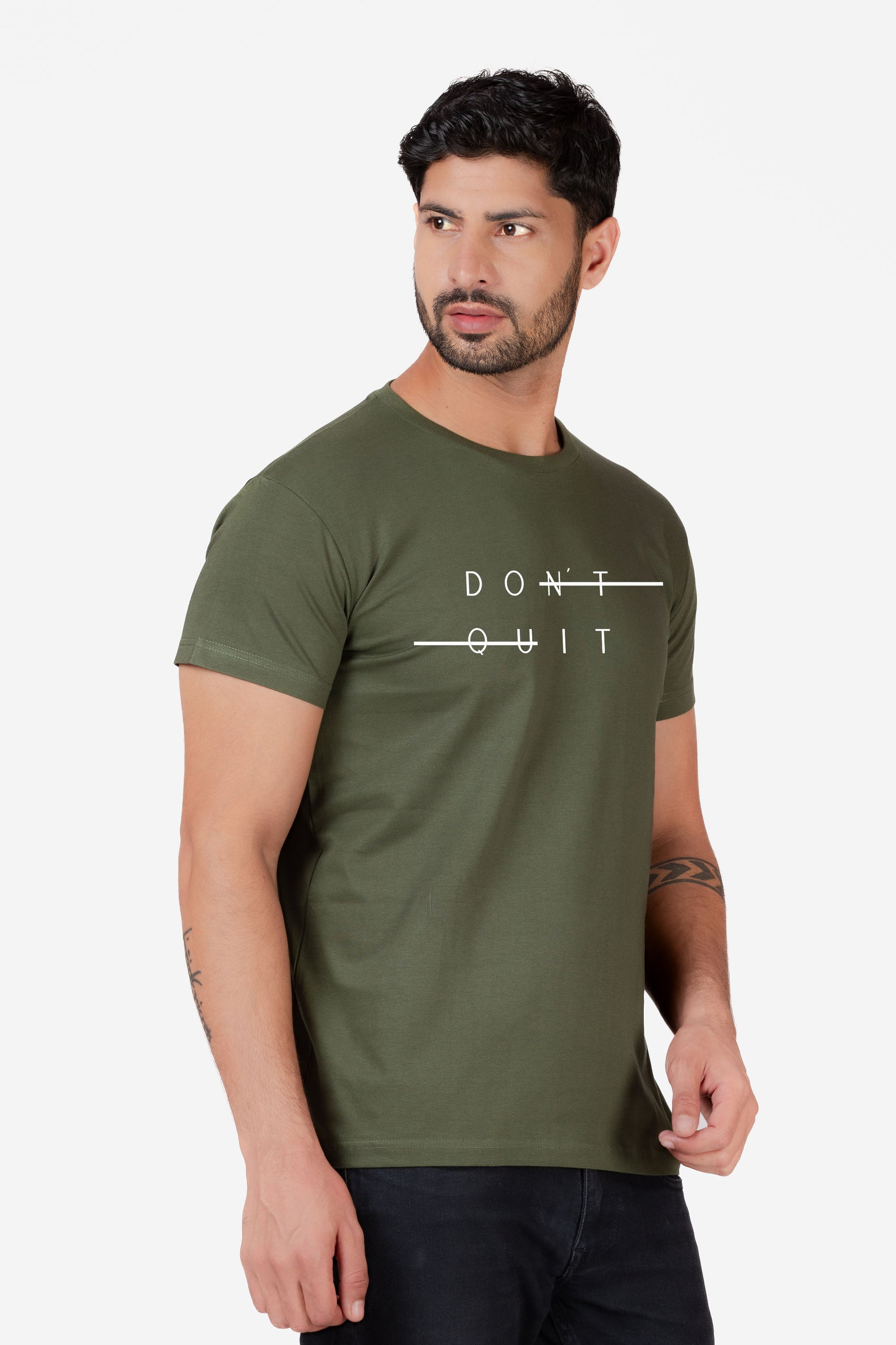 Don't Quit Organic Cotton T-shirt - keos.life