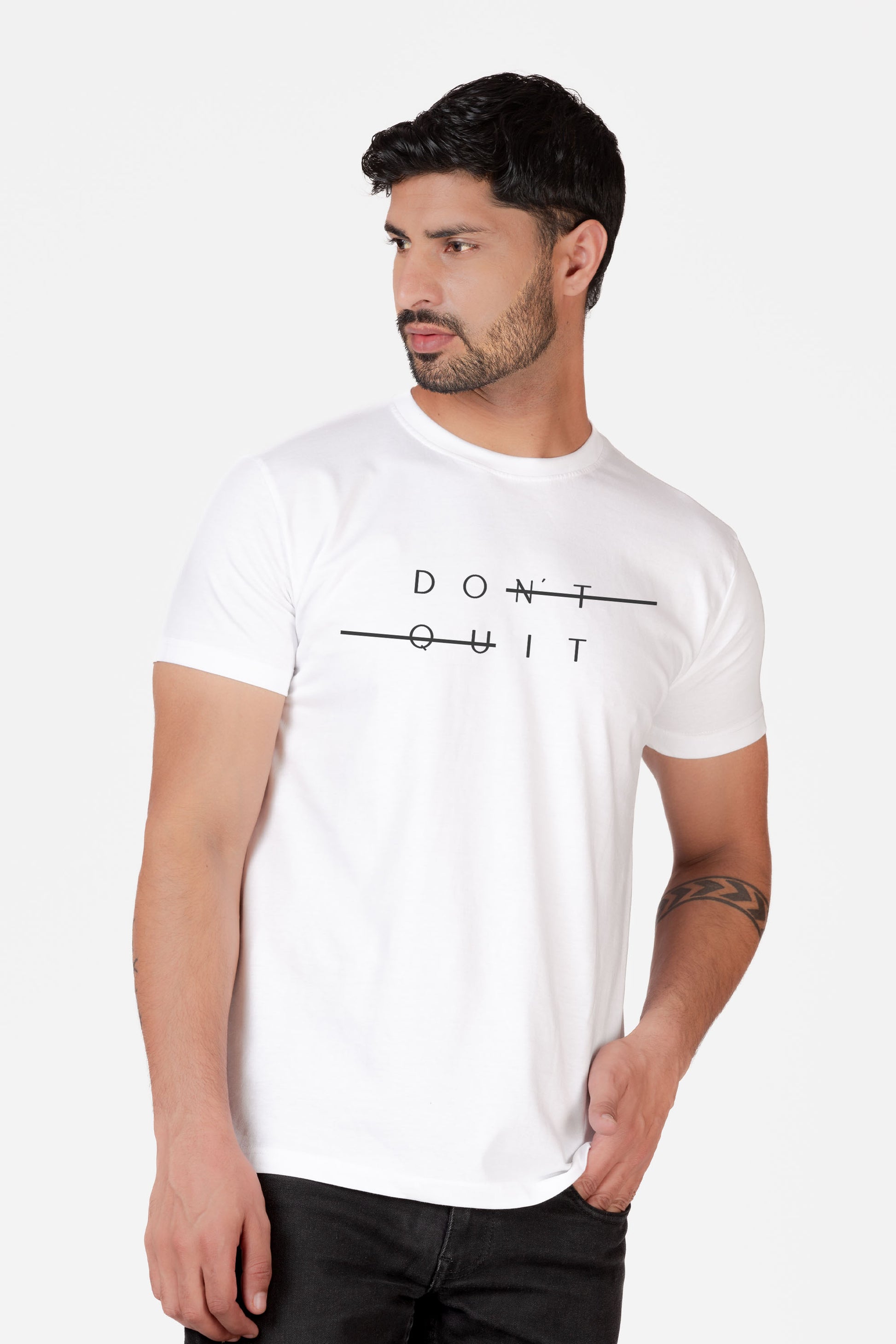 Don't Quit Organic Cotton T-shirt - keos.life