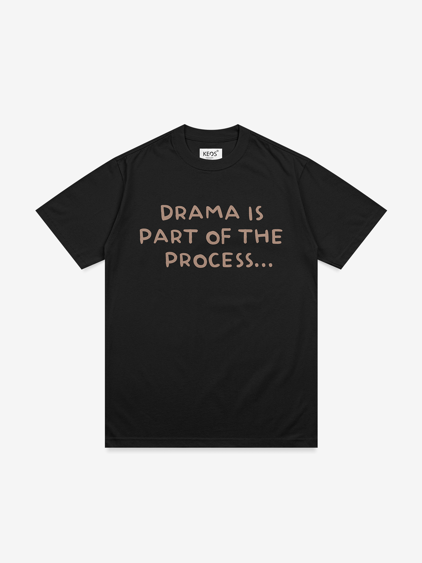 Organic Cotton Graphic T-Shirt – “Drama” | Regular Fit