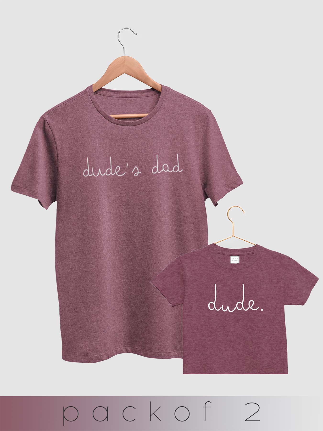 Mini & Me Dudes Dad - Pack of 2 - keos.life