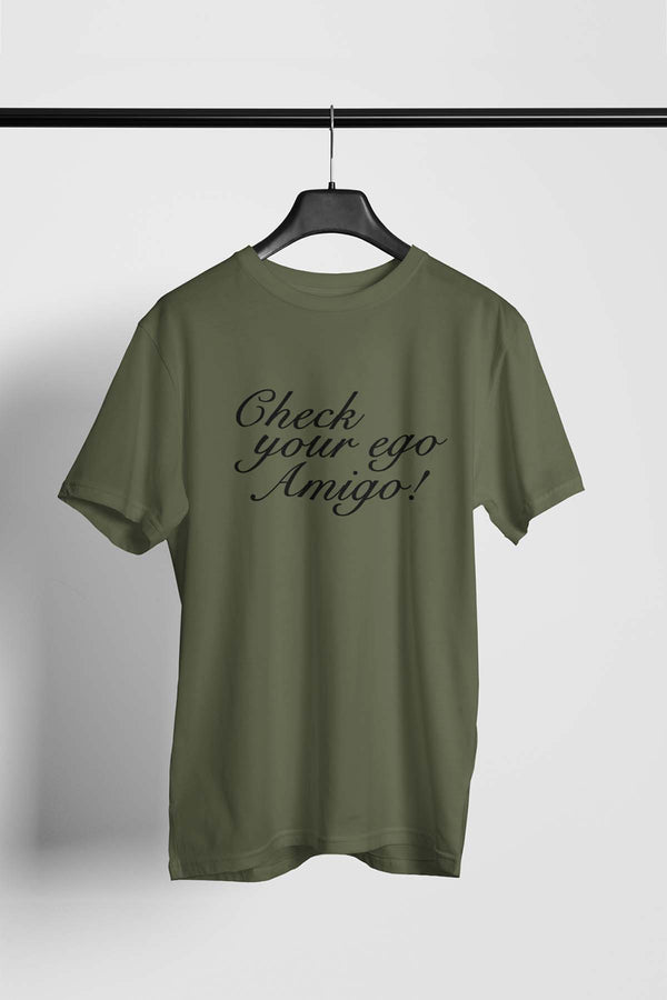 Check Your Ego Amigo Organic Cotton T-shirt