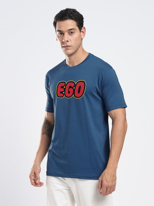 Organic Cotton Graphic T-Shirt – “EGO” | Regular Fit