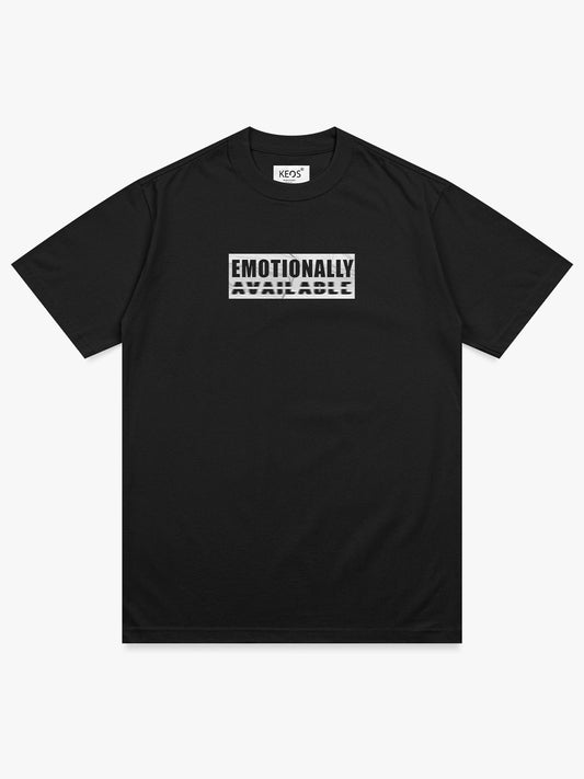 Organic Cotton Graphic T-Shirt – Emotionally Unavailable | Regular Fit