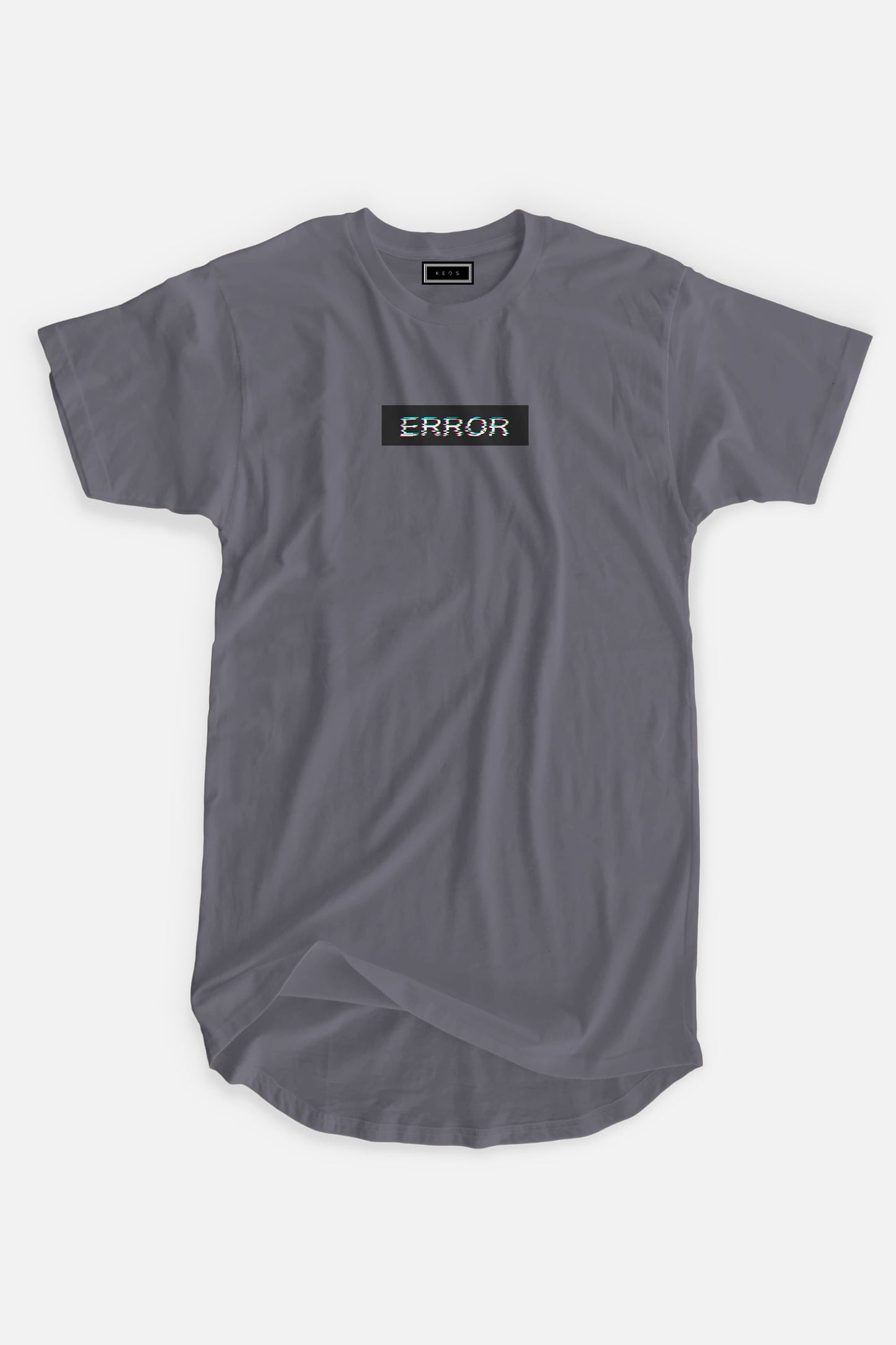 Longline Error Organic Cotton T-shirt - keos.life