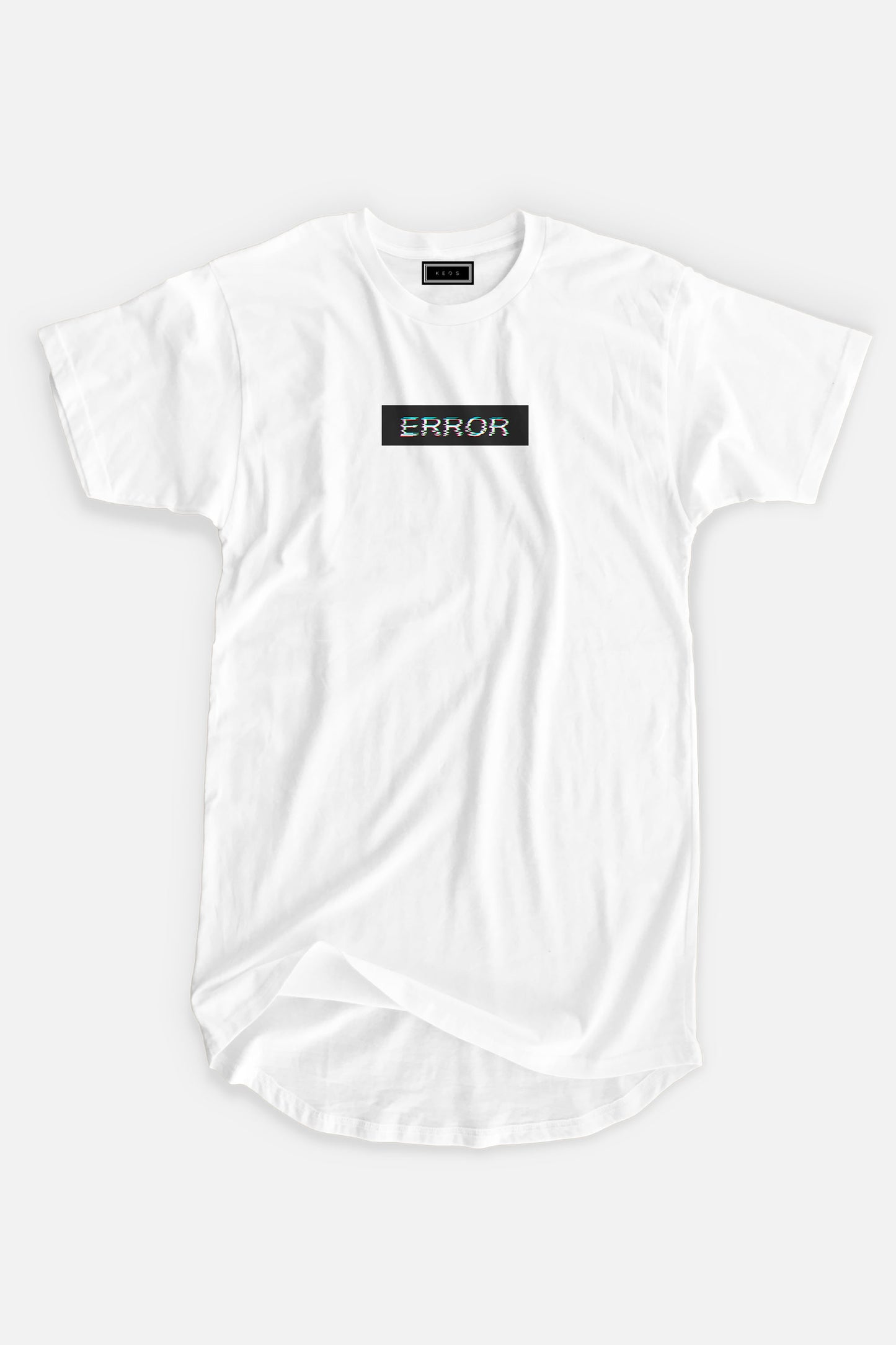 Longline Error Organic Cotton T-shirt - keos.life