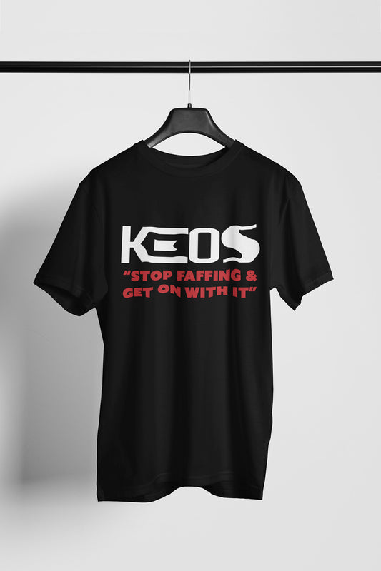 Stop Faffing Organic Cotton T-shirt - keos.life