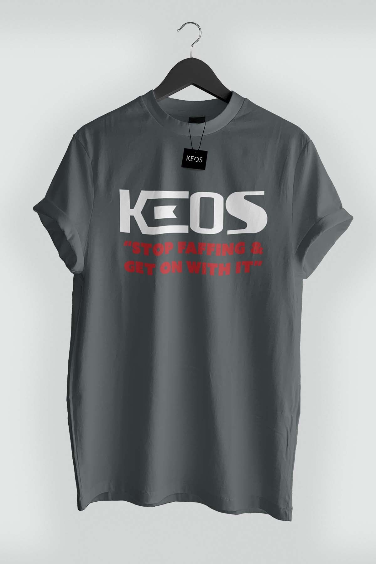 Stop Faffing Organic Cotton T-shirt - keos.life