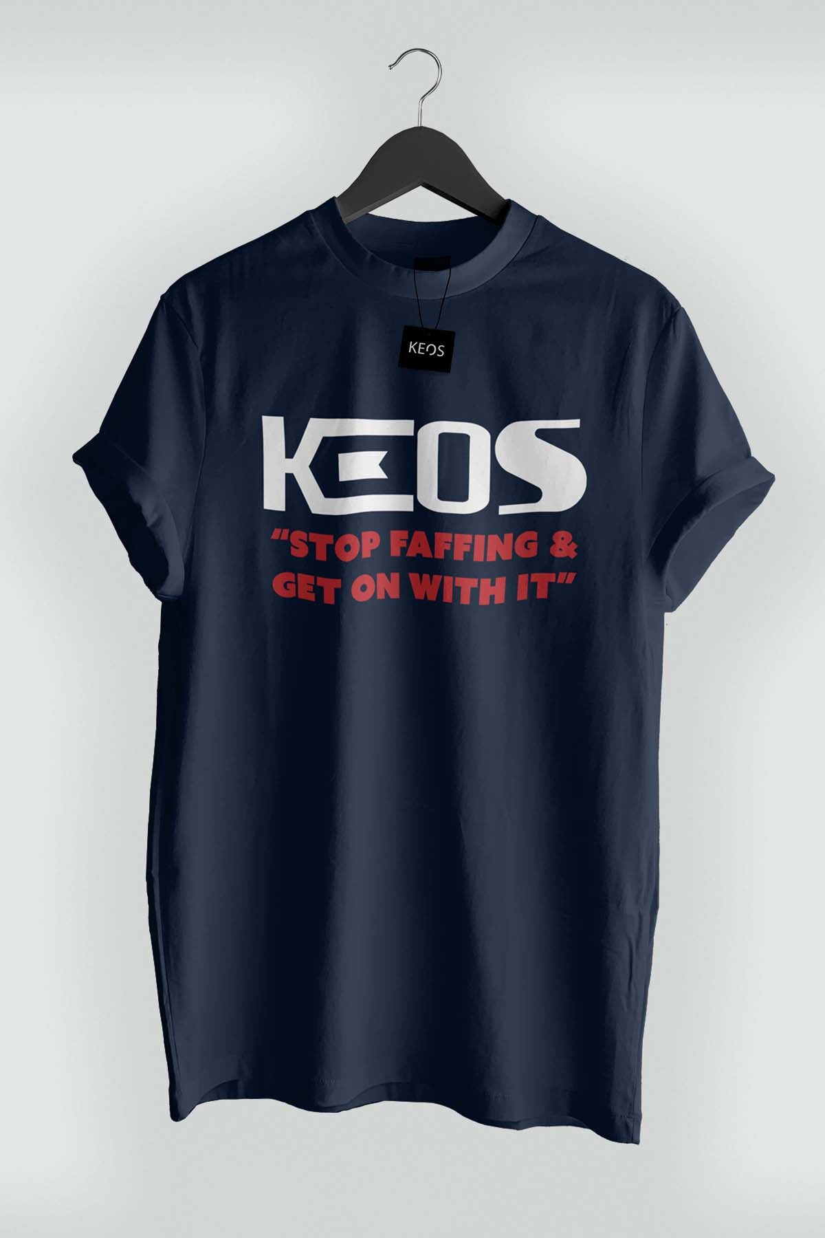 Stop Faffing Organic Cotton T-shirt - keos.life