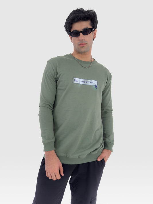 Find My Soul Graphic Sweatshirt - keos.life