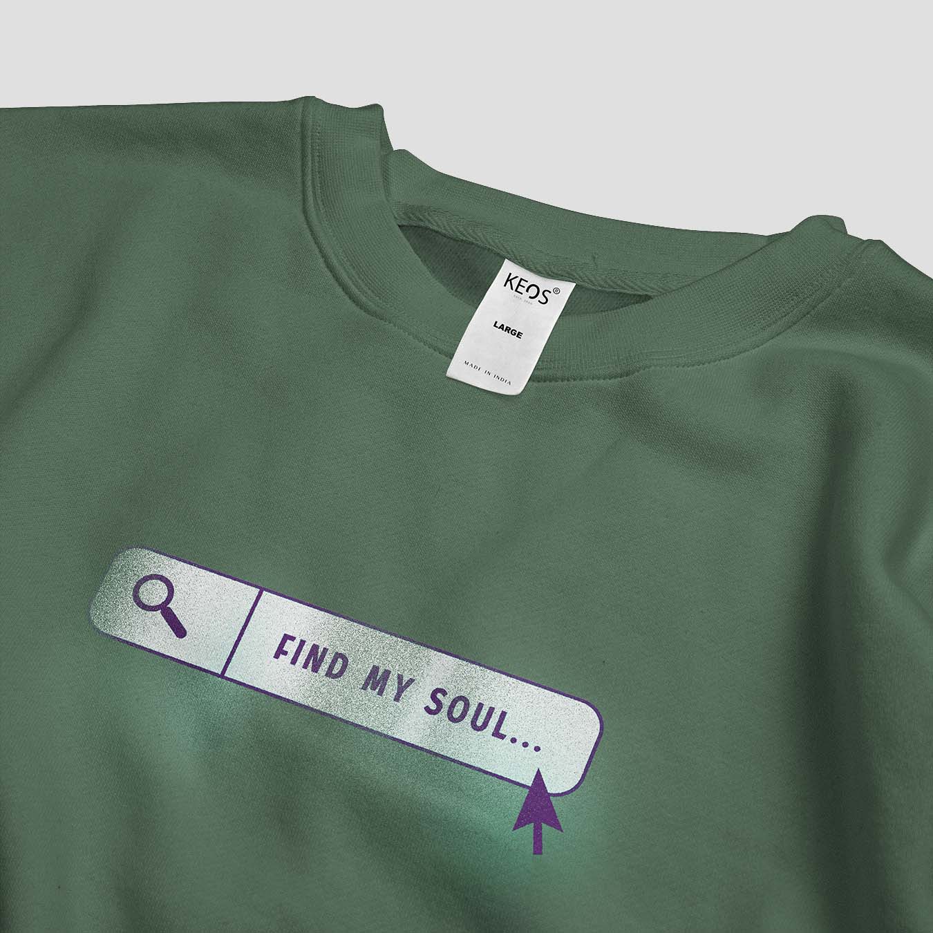 Find My Soul Graphic Sweatshirt - keos.life