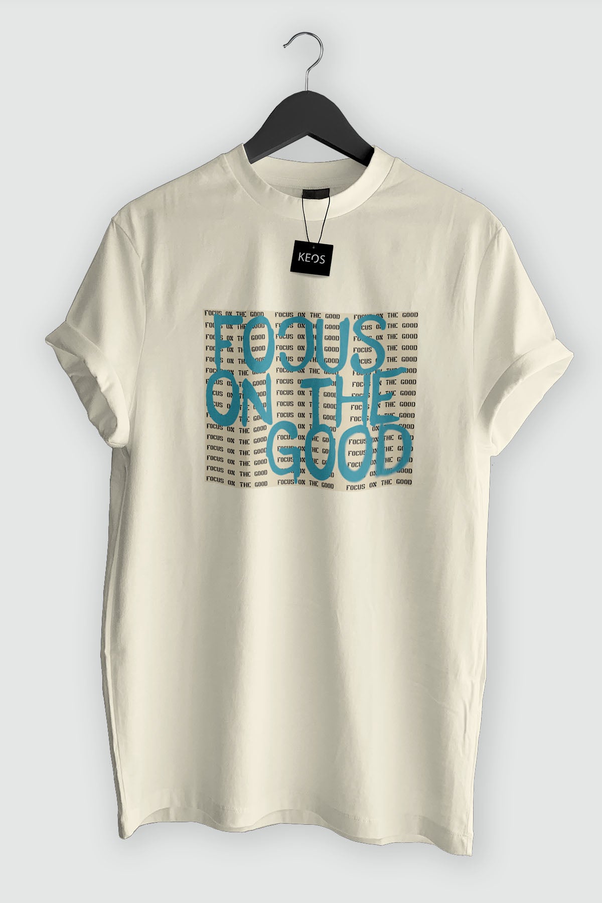 Focus On The Good Organic Cotton T-shirt - keos.life