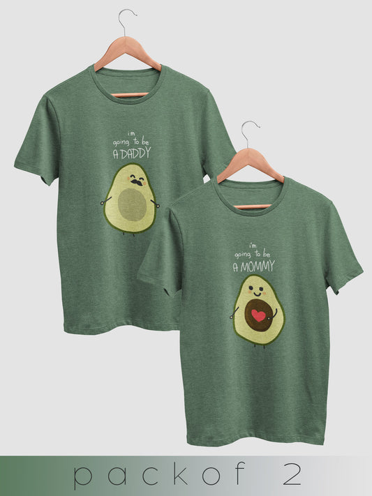 mini & Me Matching T-Shirts – “We're going to be Parents” (Pack of 2)