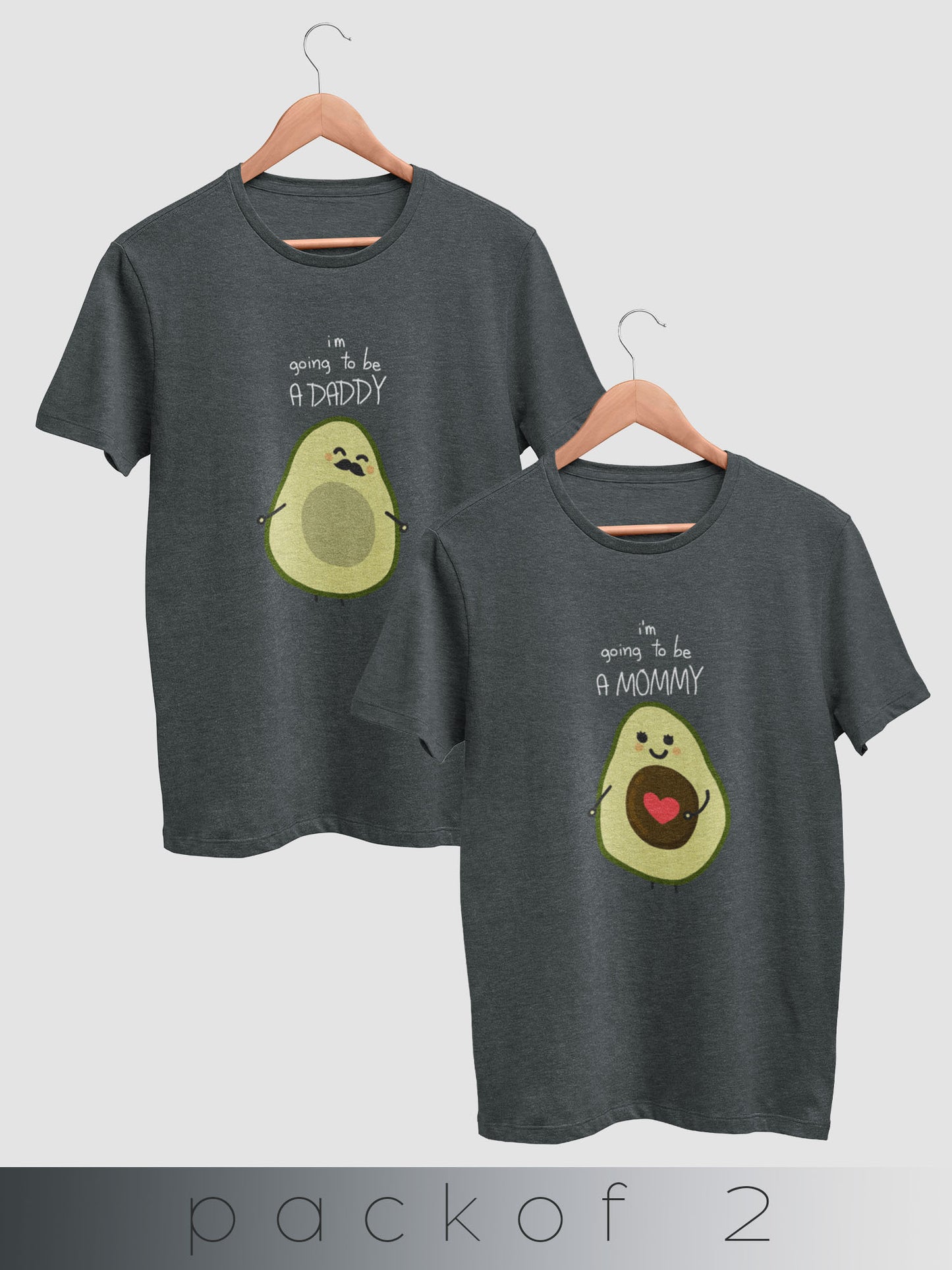 mini & Me Matching T-Shirts – “We're going to be Parents” (Pack of 2)