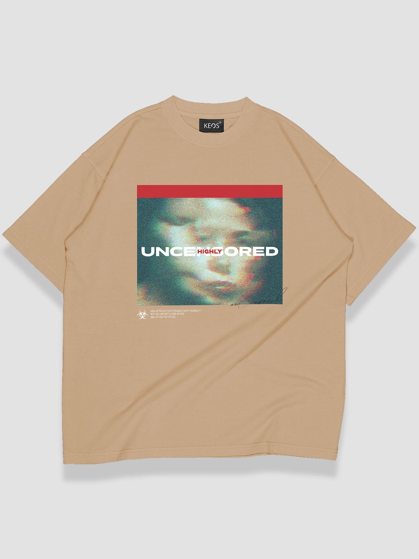 Highly Uncensored Urban Fit Oversize T-shirt - keos.life