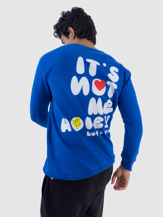 It's Not Me Graphic Sweatshirt - keos.life