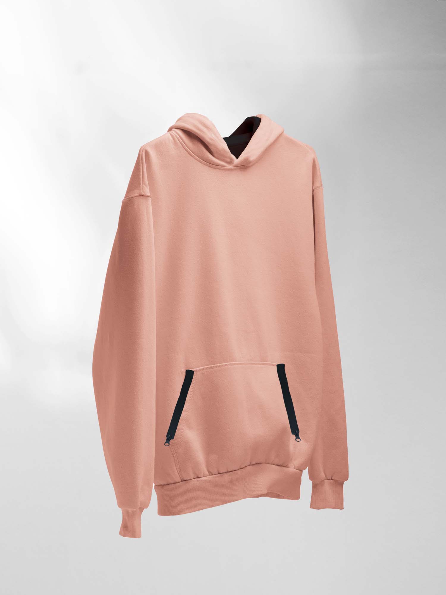 Basic Premium Hoodie - Peach - keos.life