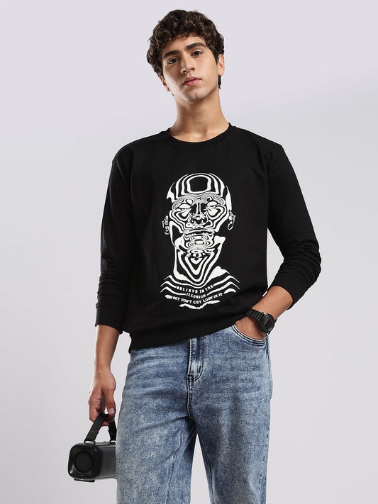 Graphic Sweatshirt - Illusion