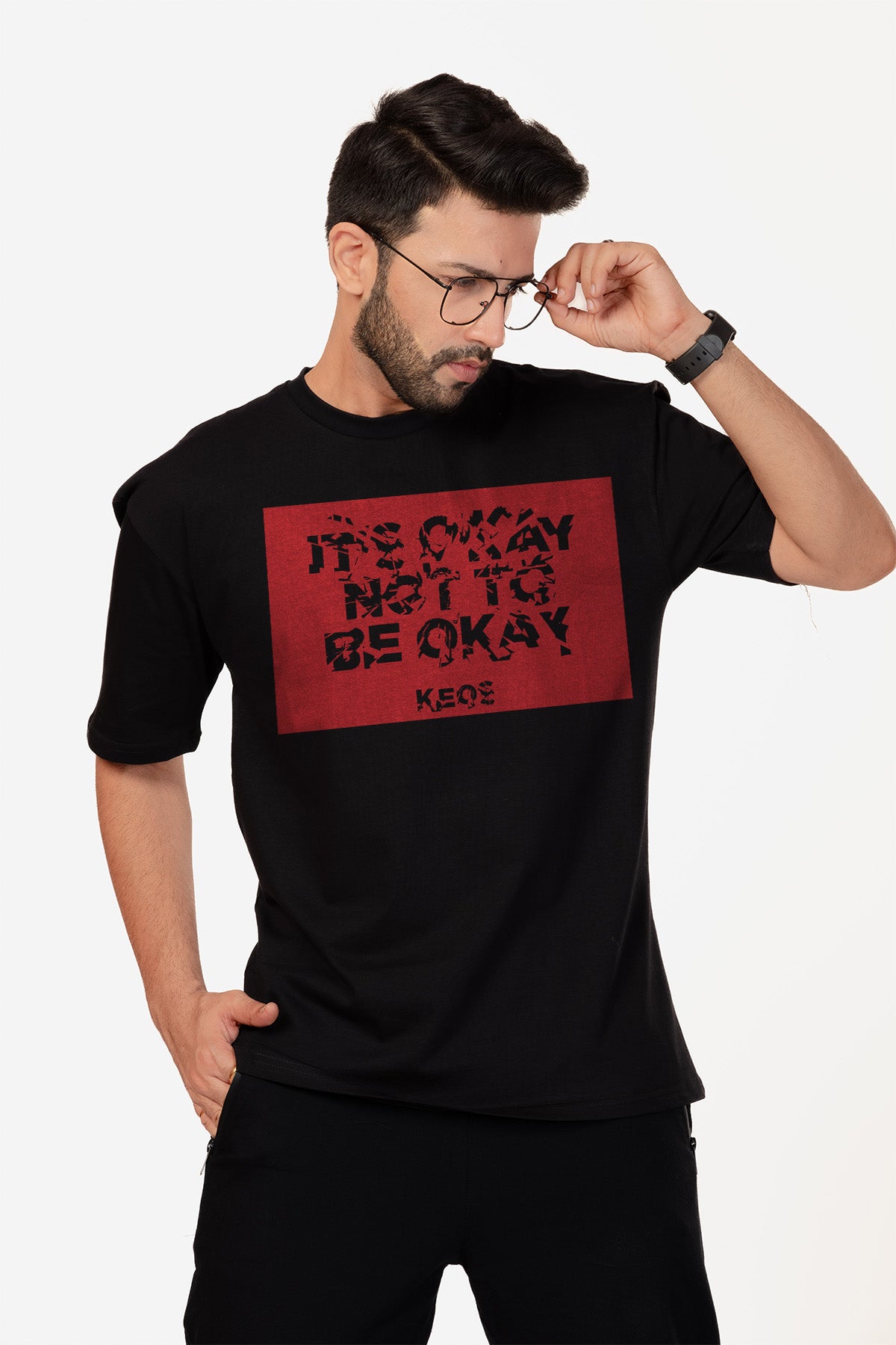 Okay Urban Fit Oversize Graphic T-shirt