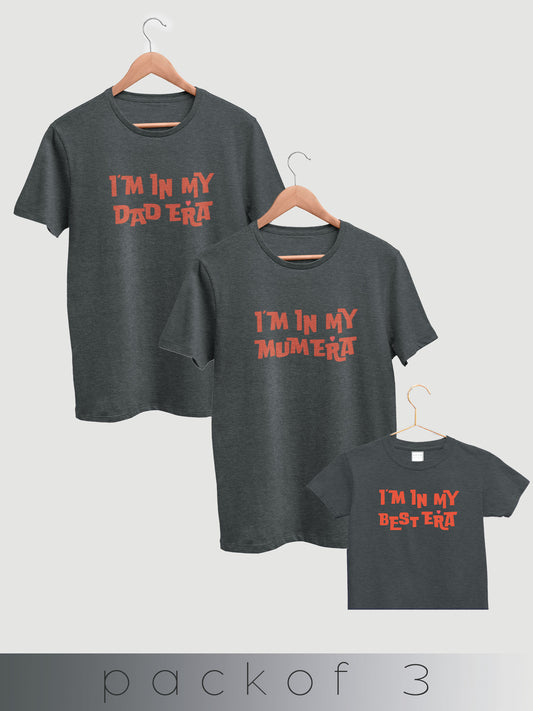 mini & Me Matching T-Shirts – “Family Era” (Pack of 3)