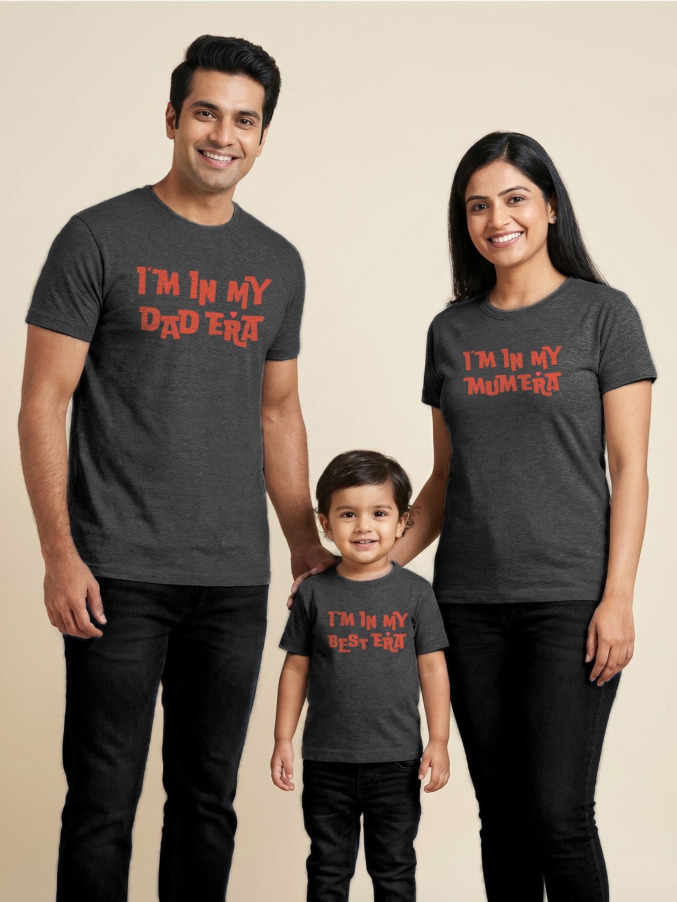 mini & Me Matching T-Shirts – “Family Era” (Pack of 3)