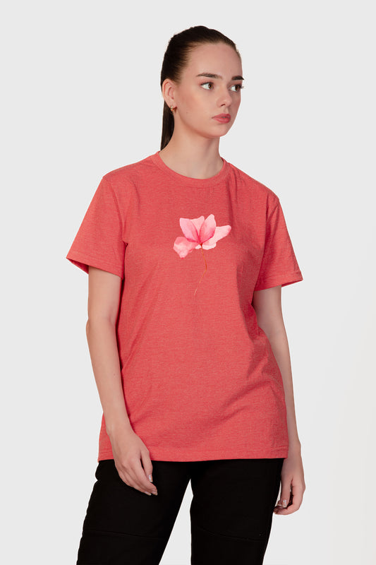 Bloom - Melange Cotton T-shirt - keos.life