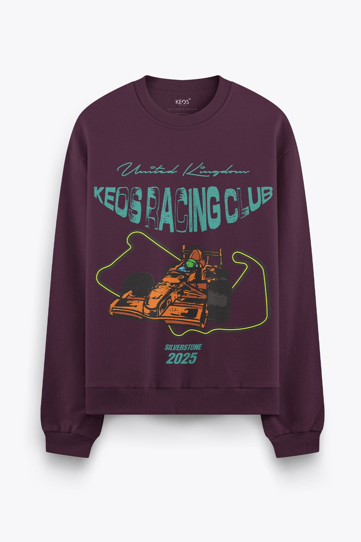 Silverstone Racing Club Printed Sweatshirt