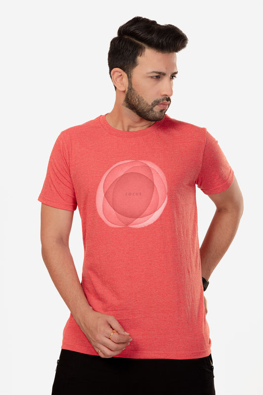 Focus - Melange Cotton T-shirt - keos.life