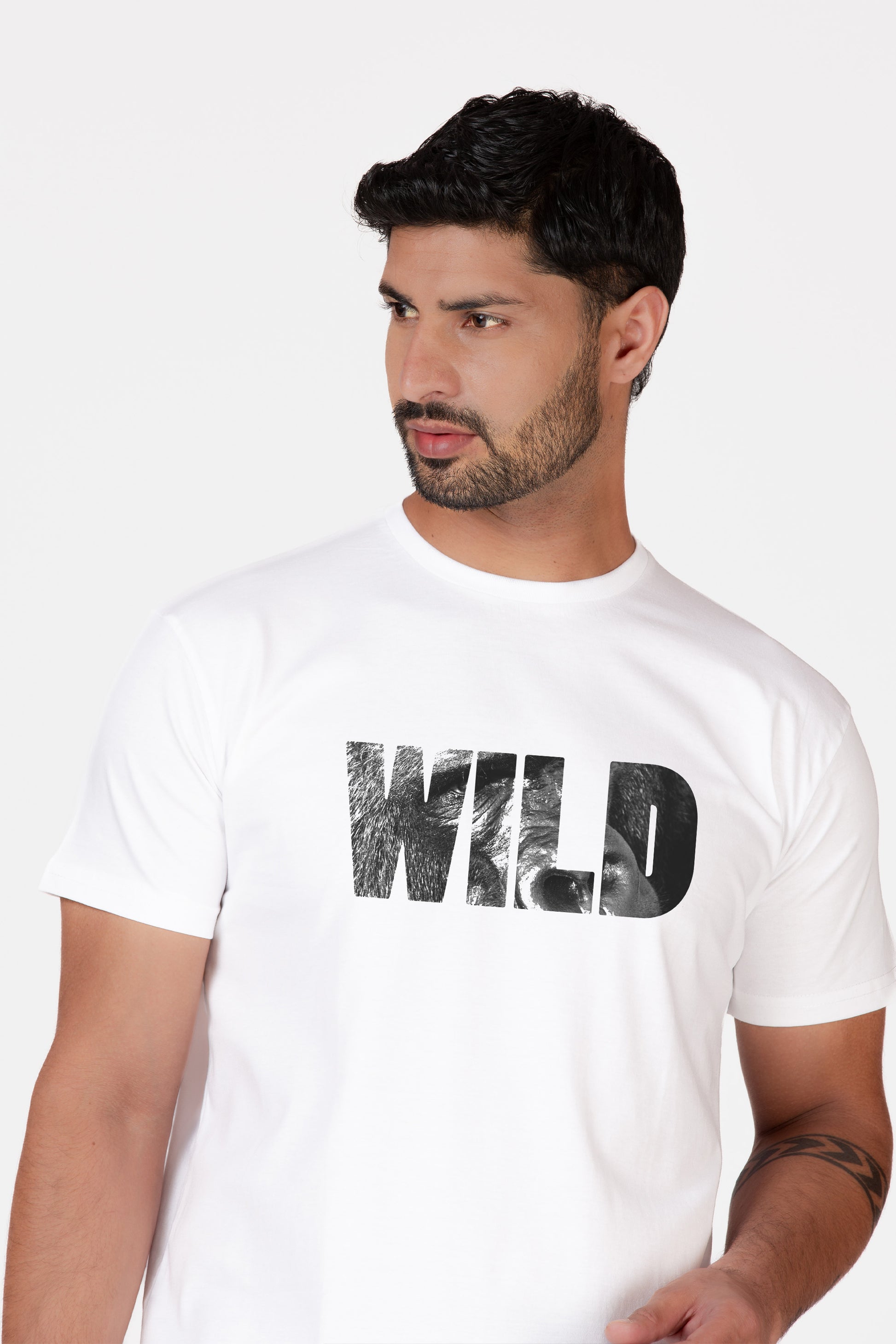 Longline Wild Organic Cotton T-shirt - keos.life