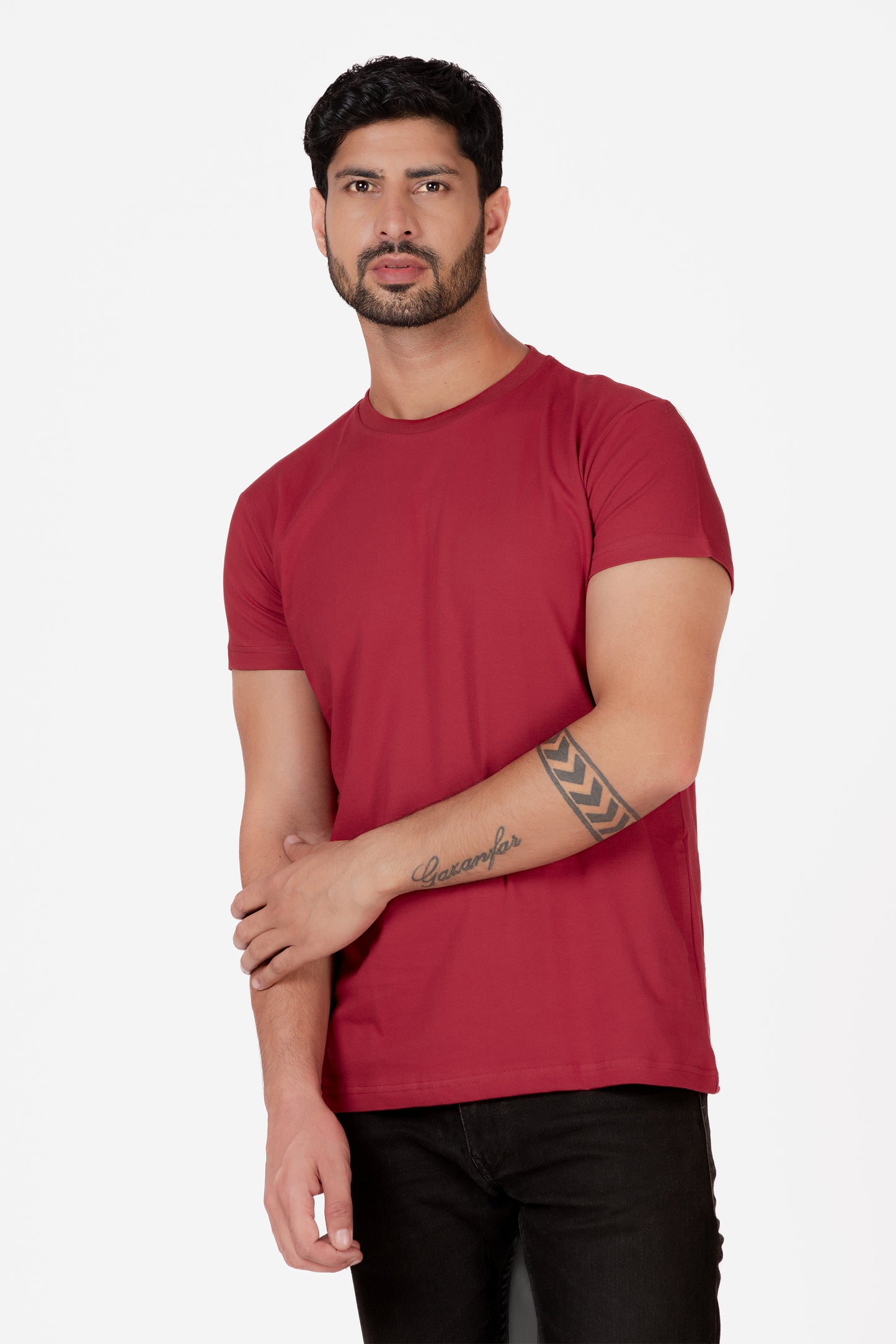 Organic Cotton Essential T-shirt - Berry - keos.life