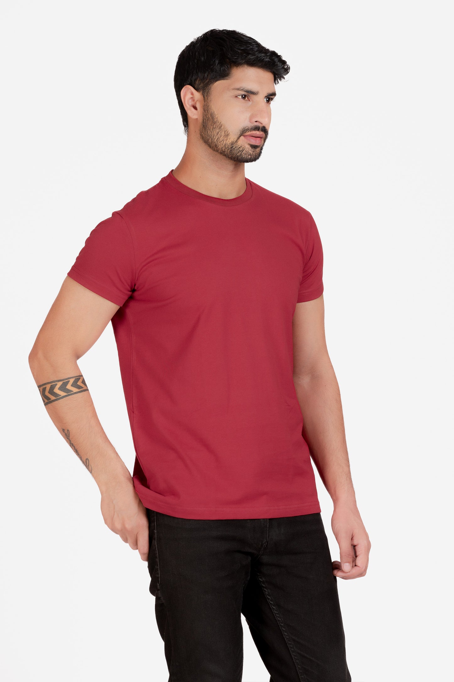 Organic Cotton Essential T-shirt - Berry - keos.life