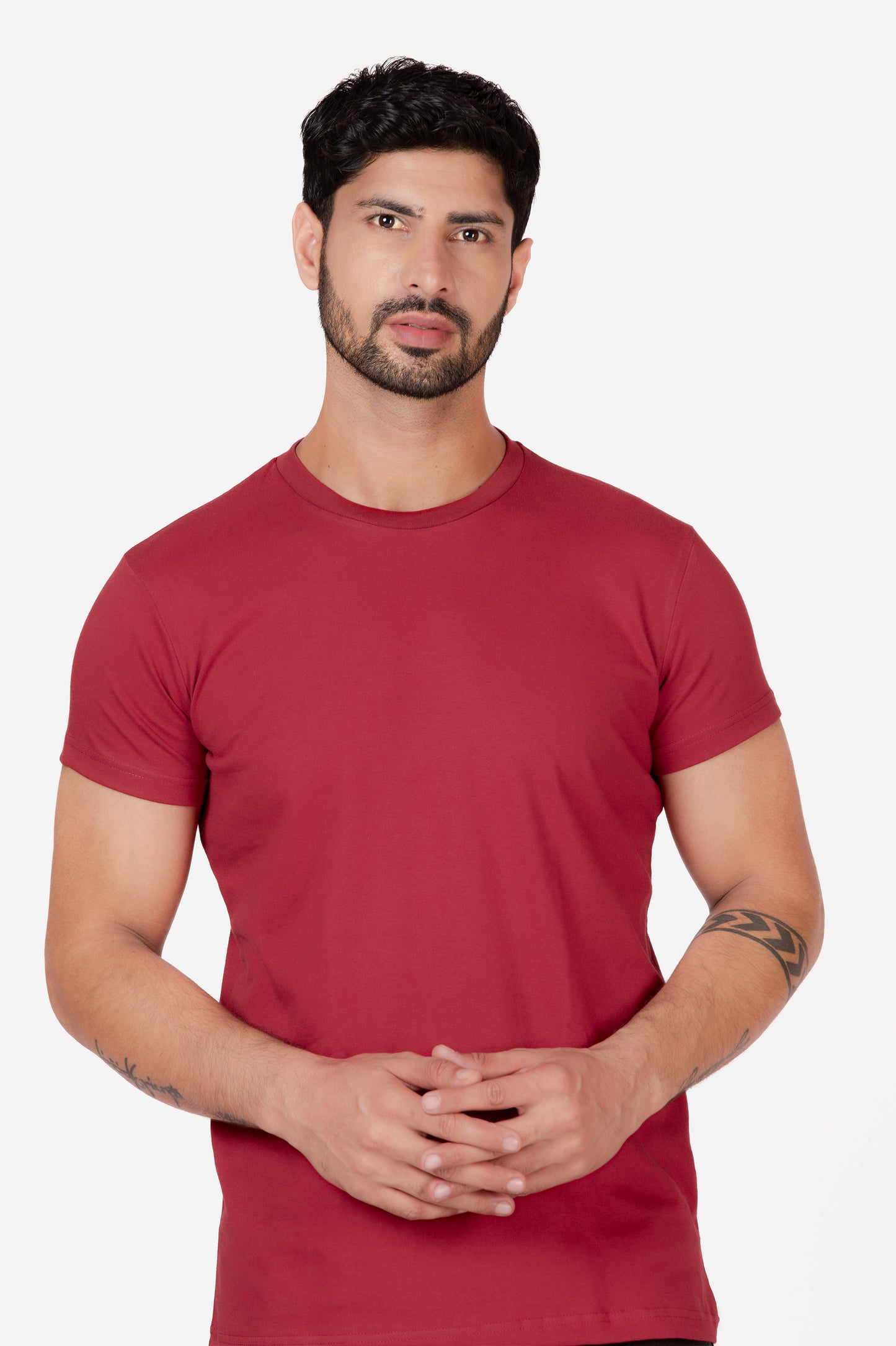 Organic Cotton Essential T-shirt - Berry - keos.life