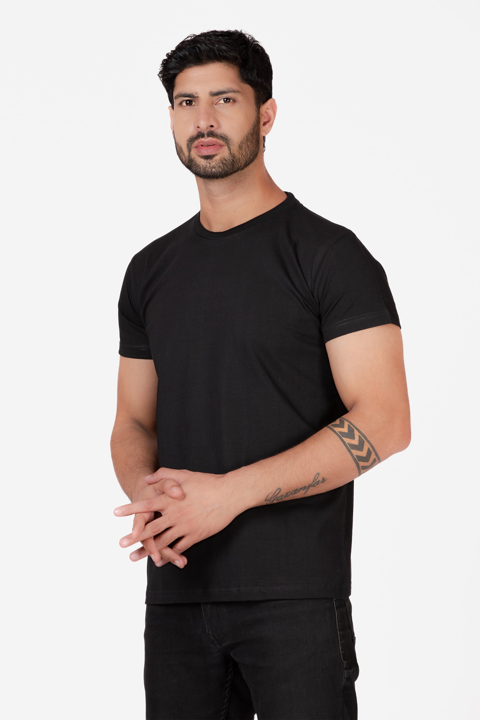 Organic Cotton Essential T-shirt - Black - keos.life