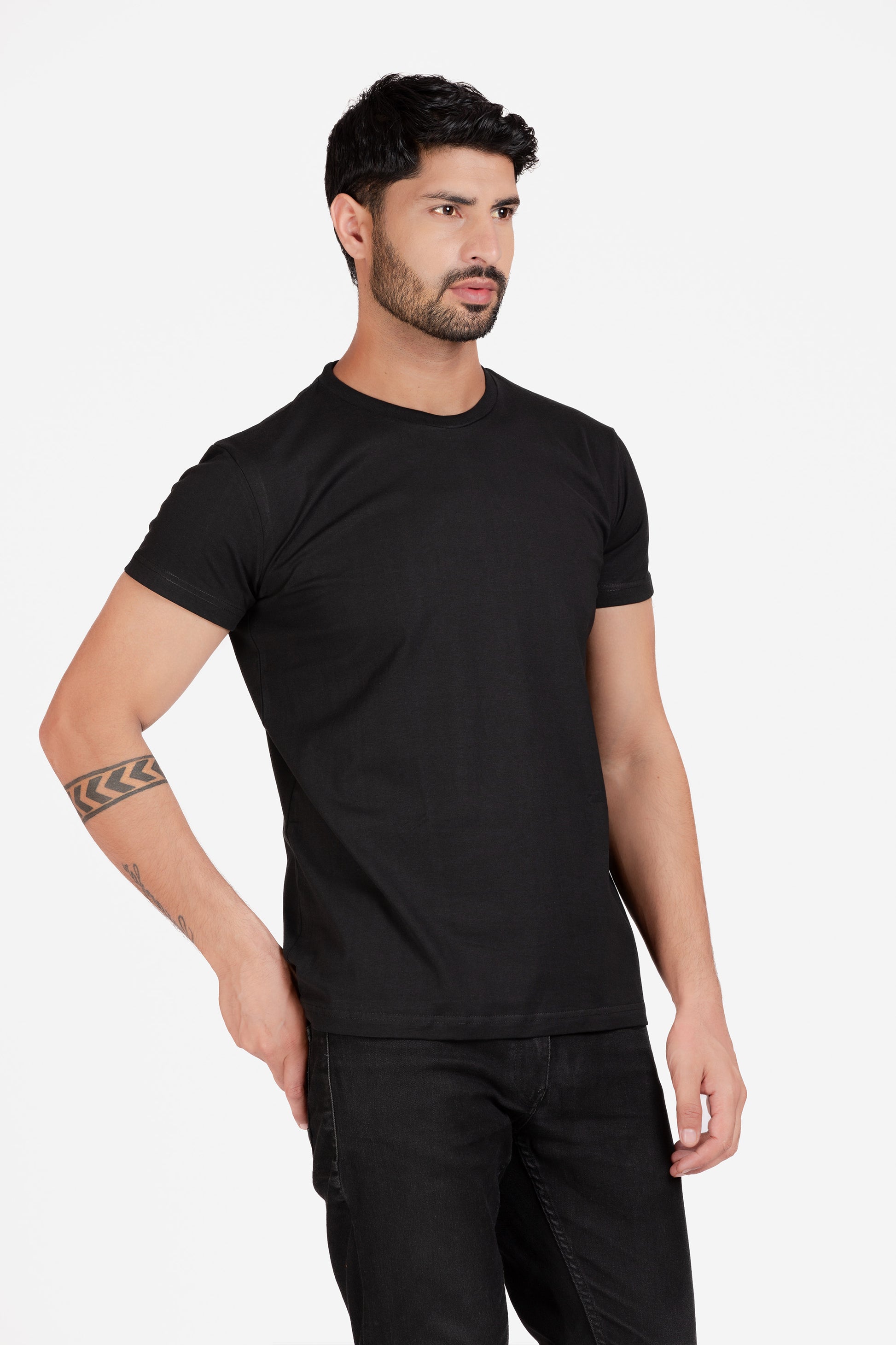 Organic Cotton Essential T-shirt - Black - keos.life