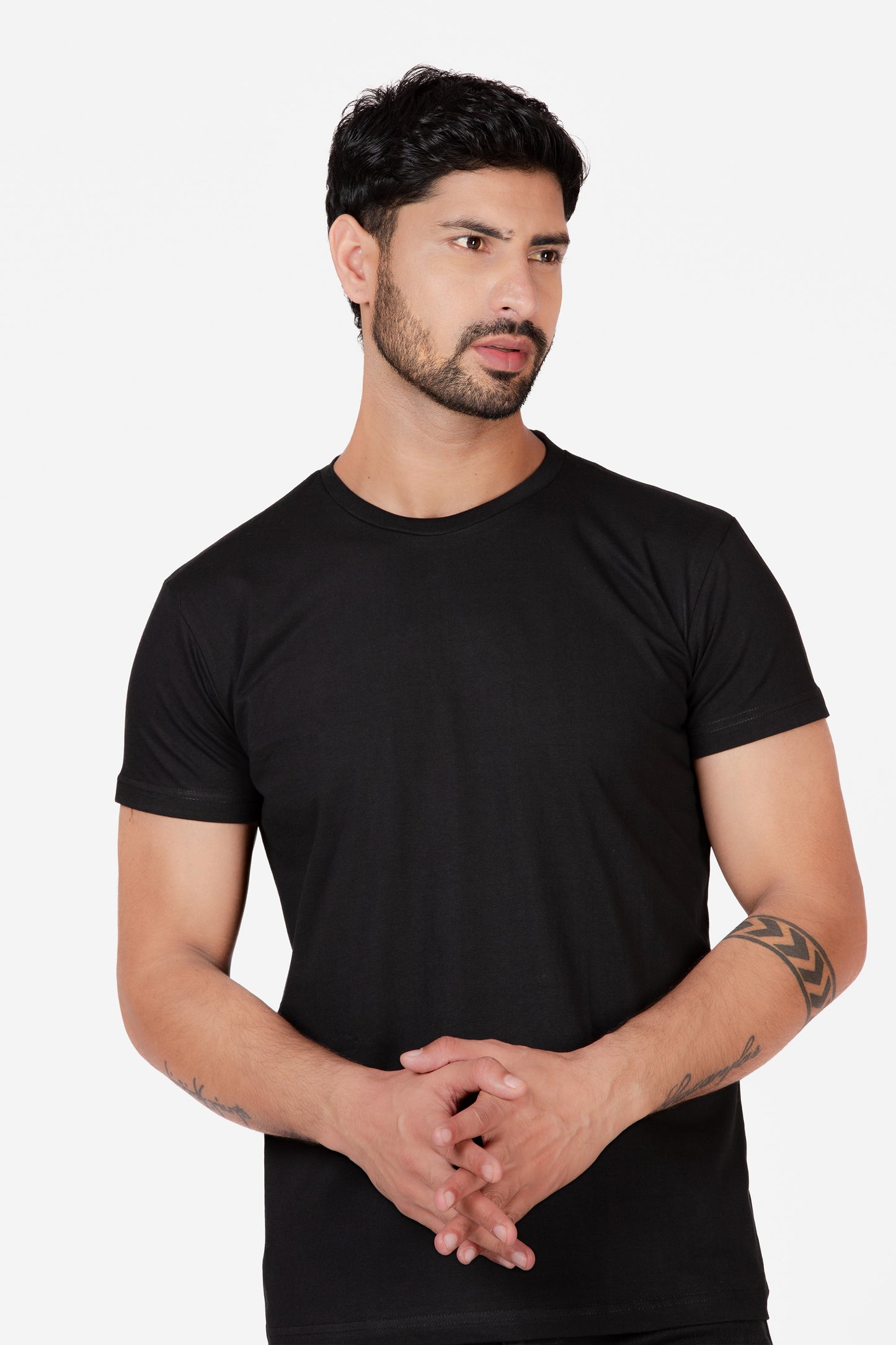 Organic Cotton Essential T-shirt - Black - keos.life