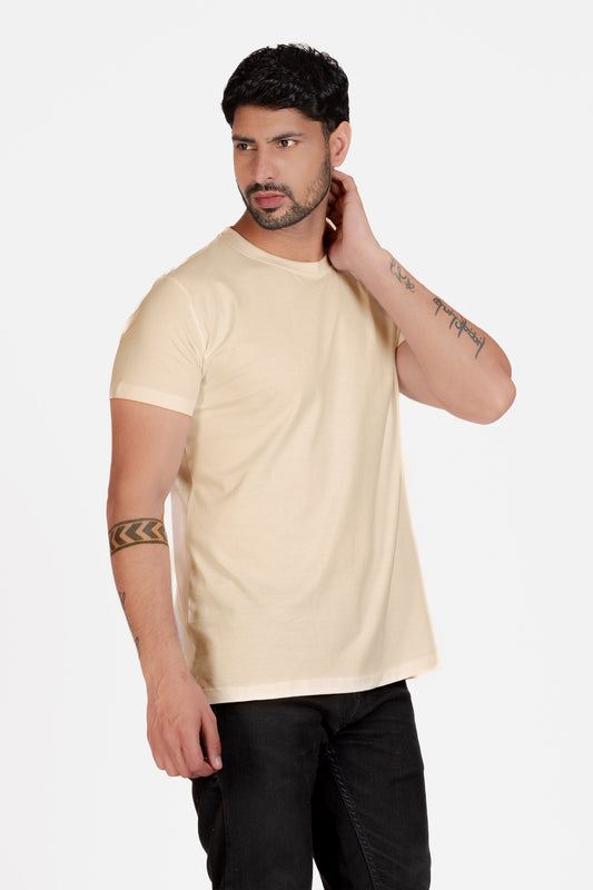 Organic Cotton Essential T-shirt - Off-White - keos.life