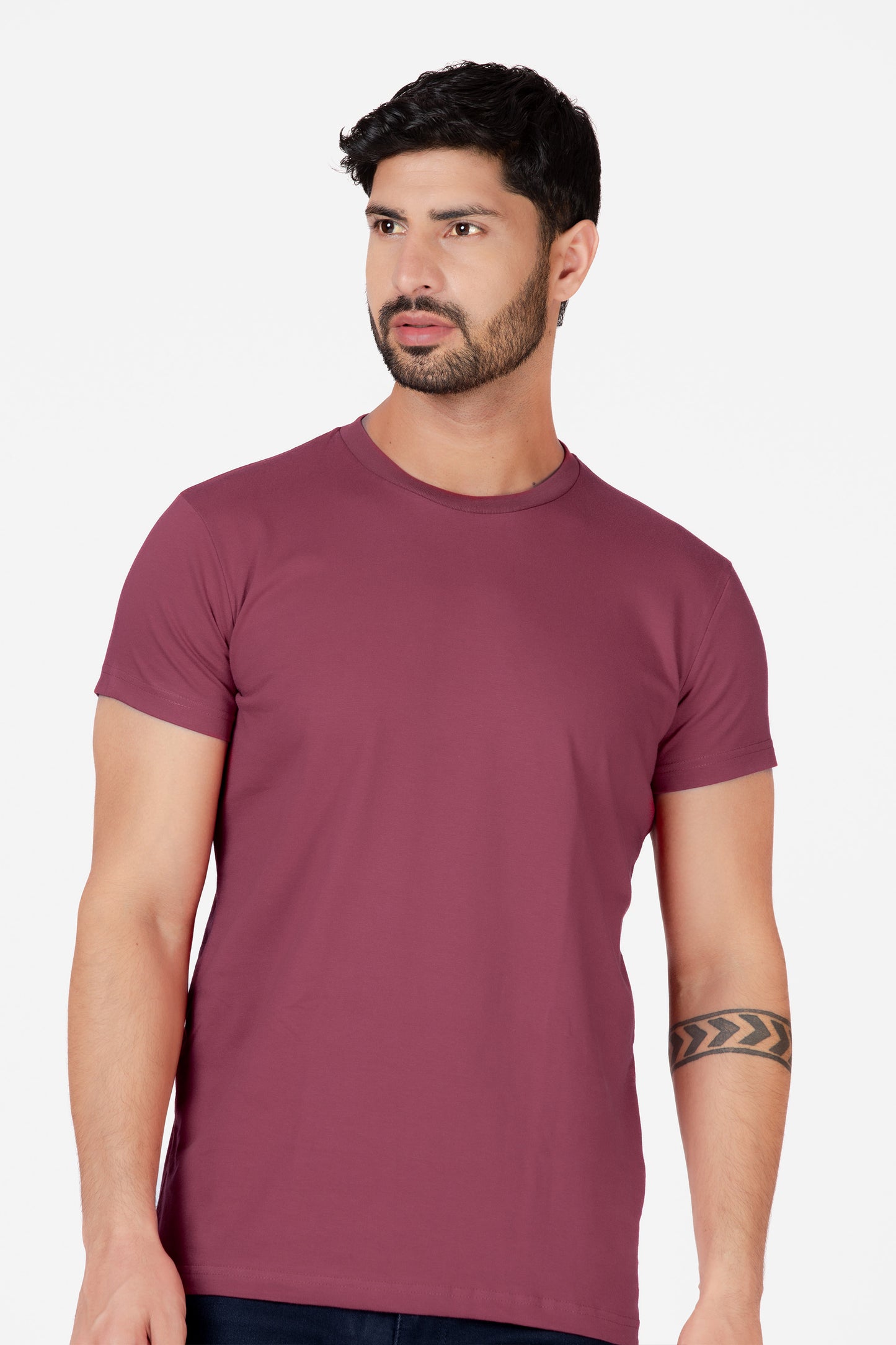 Organic Cotton Essential T-shirt - Deep Lilac - keos.life