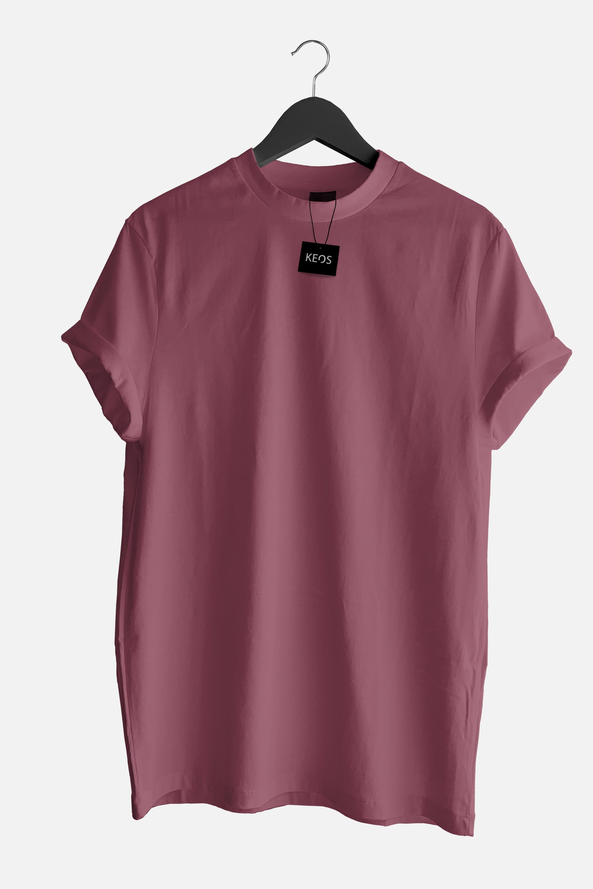 Organic Cotton Essential T-shirt - Deep Lilac - keos.life