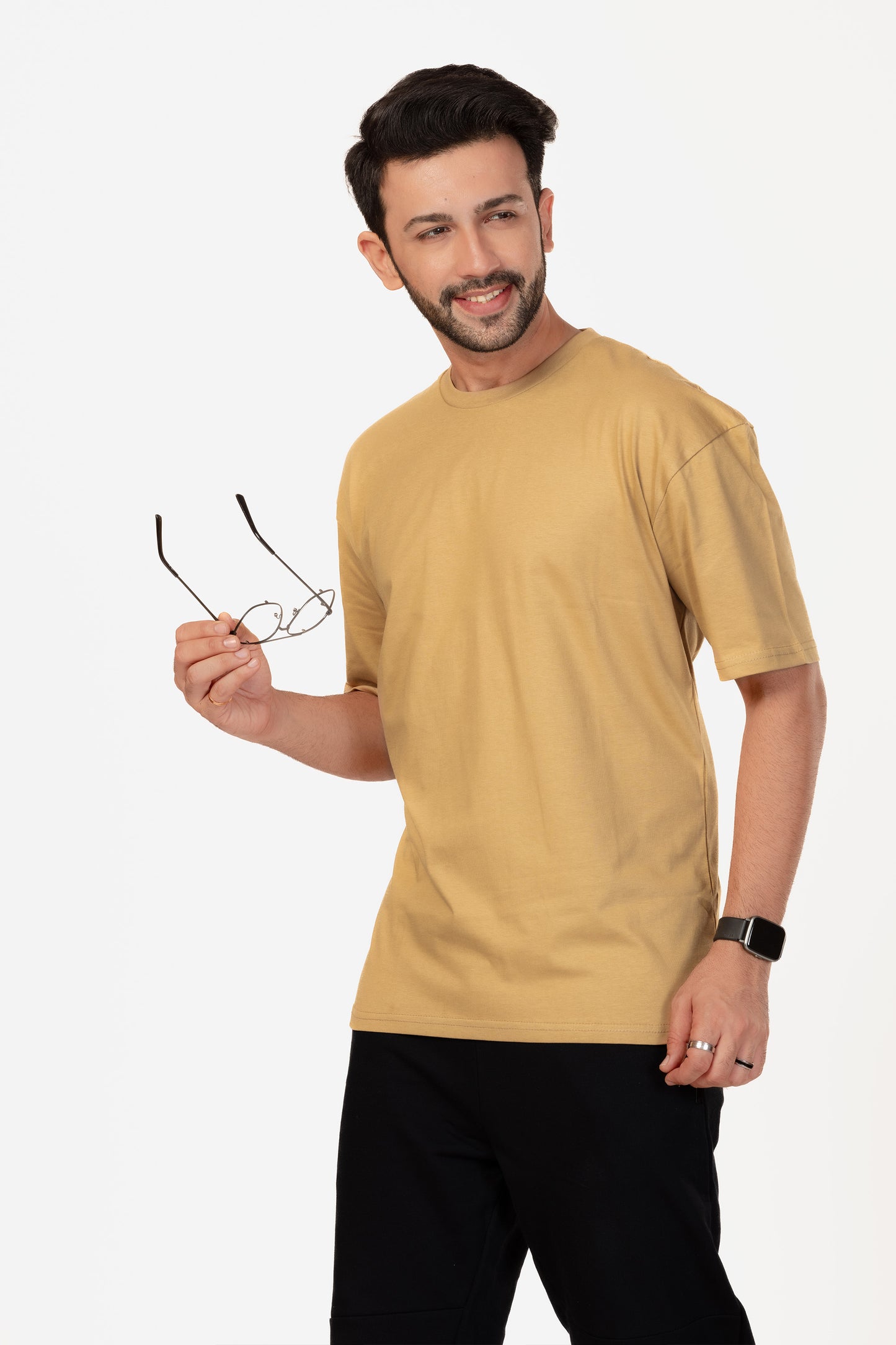 Urban Fit Oversize Essential T-shirt - Sand - keos.life