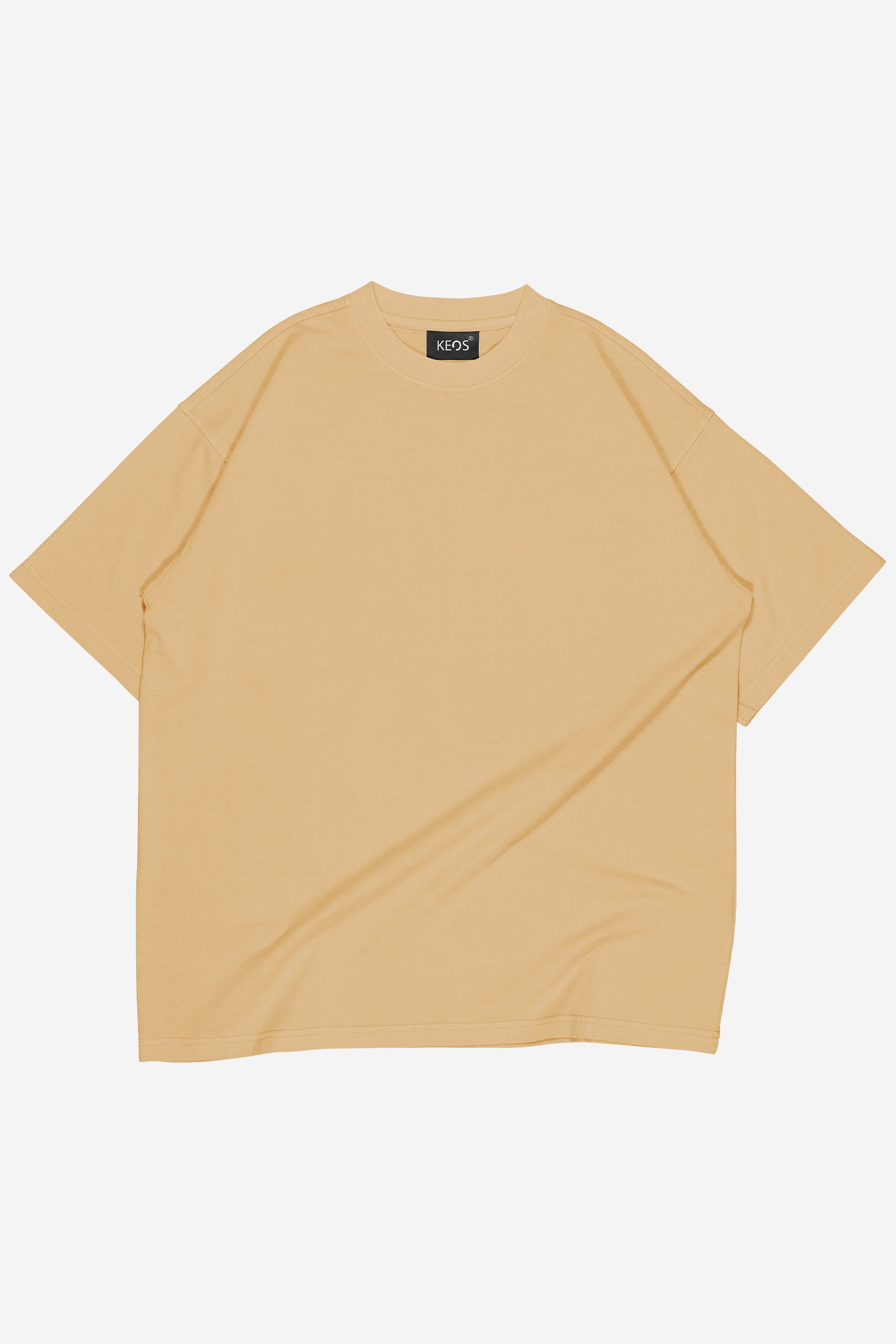 Urban Fit Oversize Essential T-shirt - Sand - keos.life