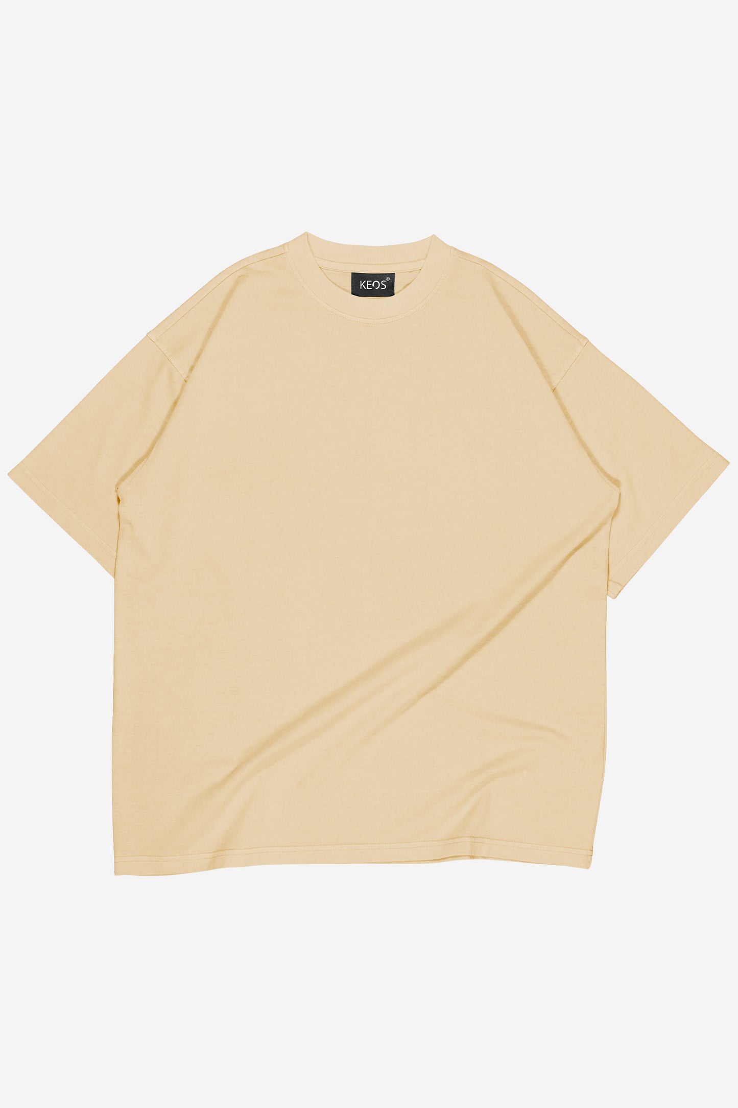 Urban Fit Oversized Essential T-shirt - Crème - keos.life