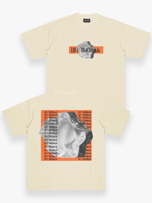 Organic Cotton Graphic T-Shirt – Life Unknown | Oversized Fit