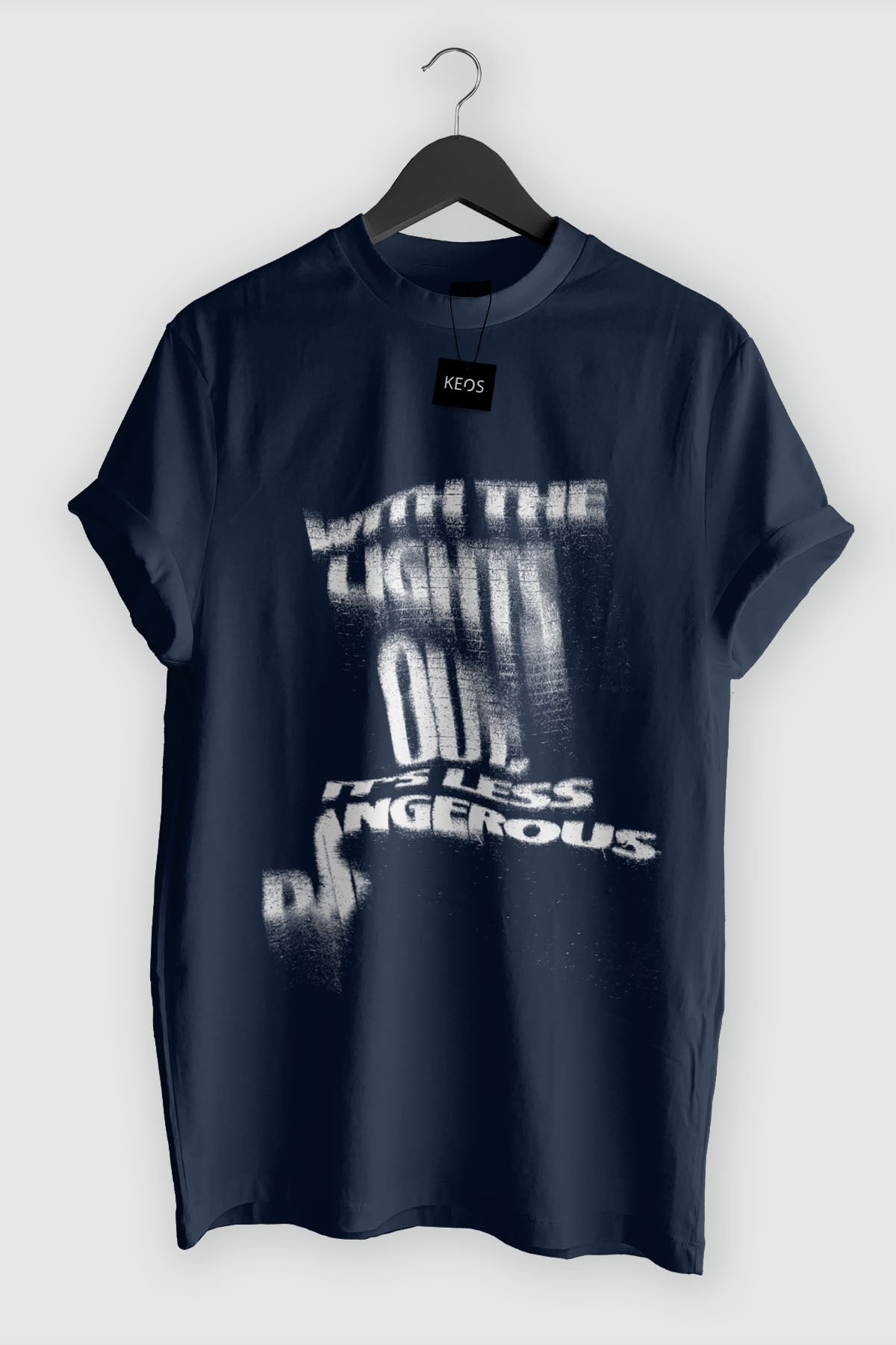 Lights Out Organic Cotton T-shirt - keos.life
