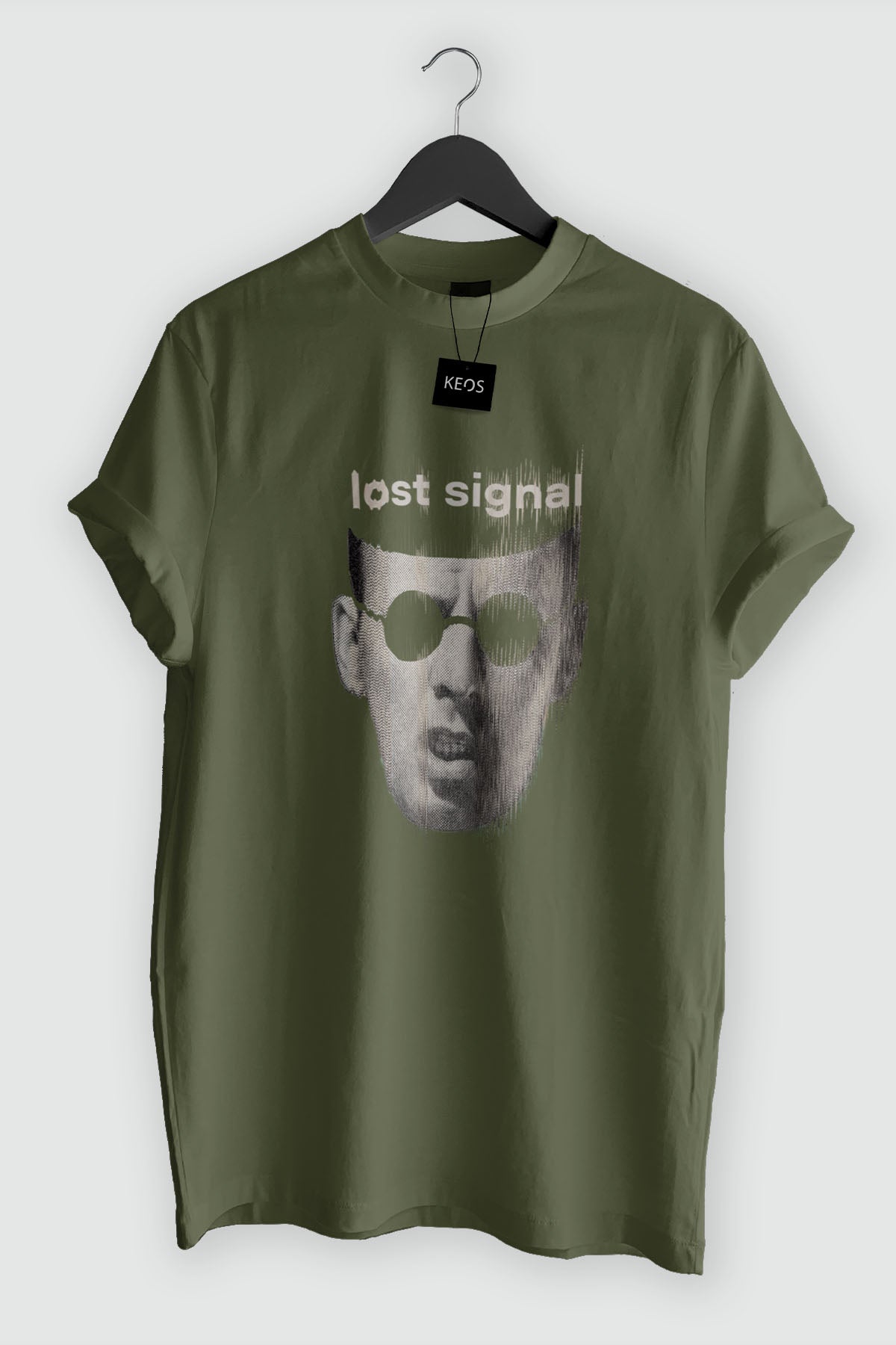 Lost Signal Organic Cotton T-shirt - keos.life