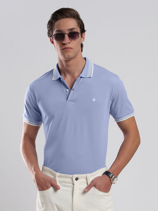 Light Blue Men's Polo