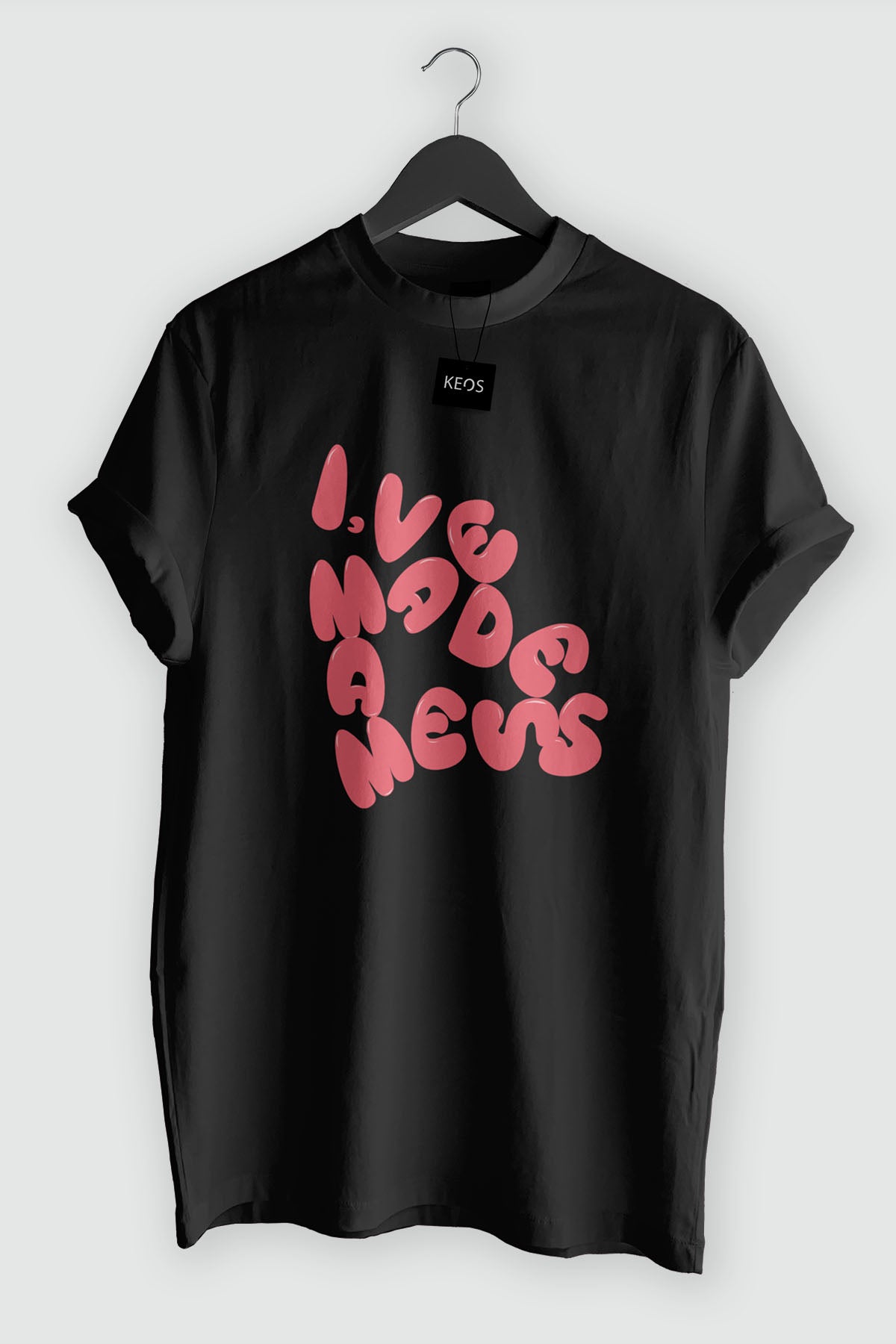 Made A Mess Organic Cotton T-shirt - keos.life