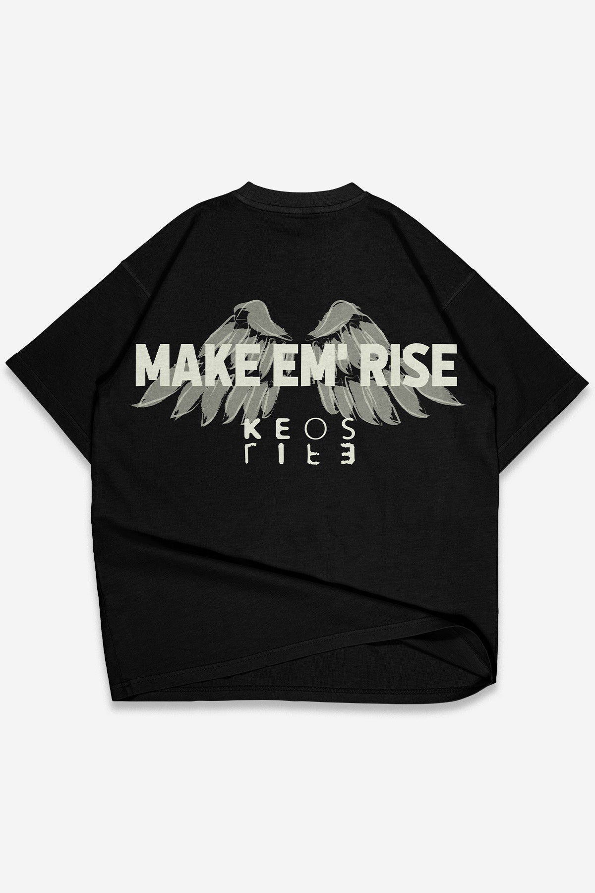 Make Em' Rise Urban Fit Oversize Graphic T-shirt