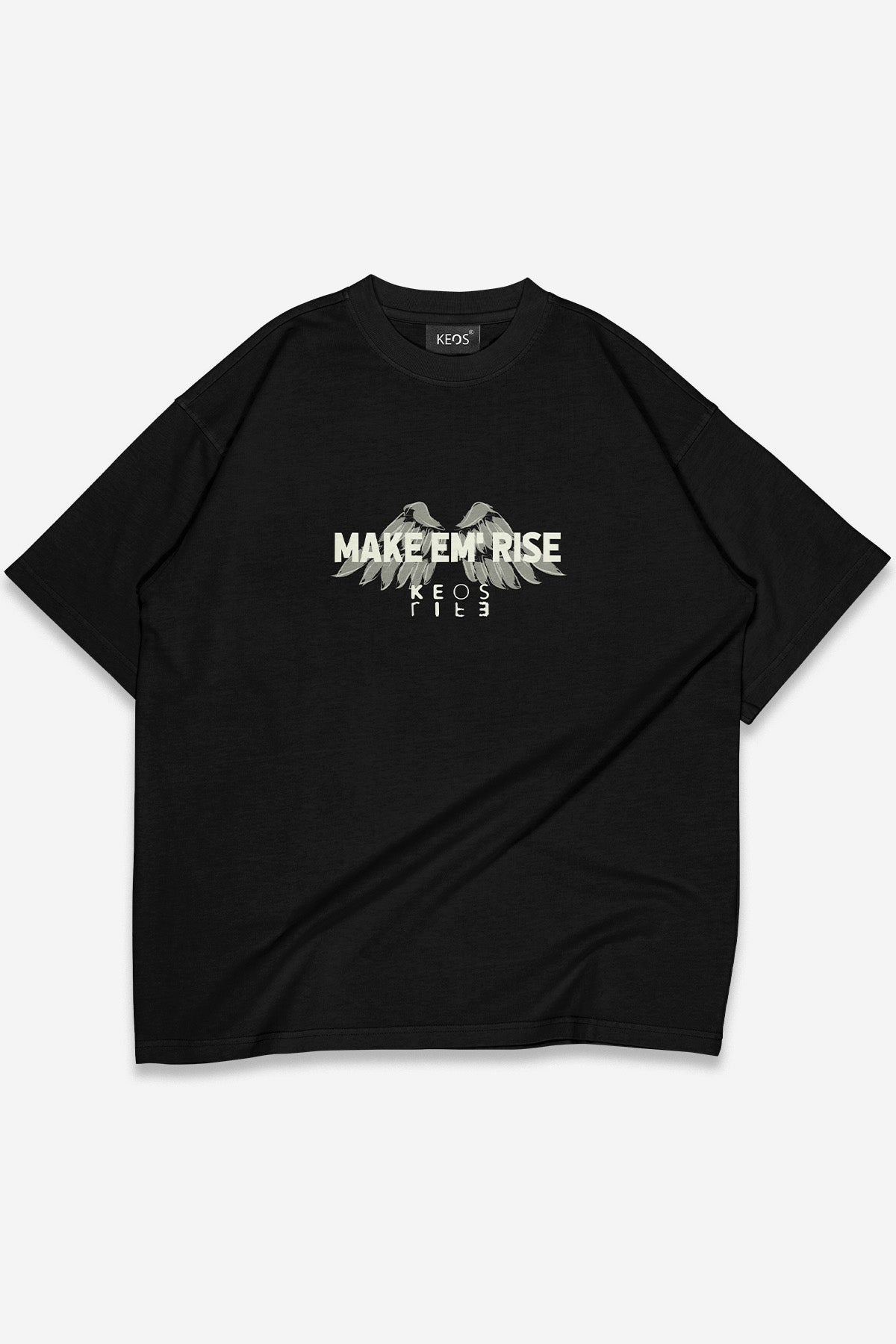 Make Em' Rise Urban Fit Oversize Graphic T-shirt