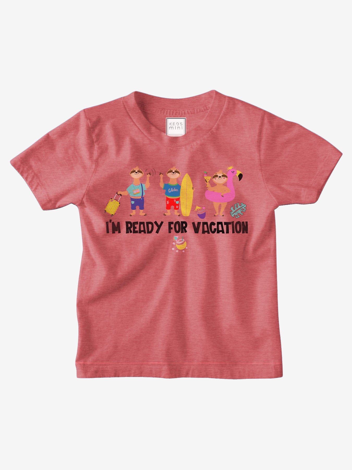 mini Graphic Cotton T-shirt - Vacation Ready