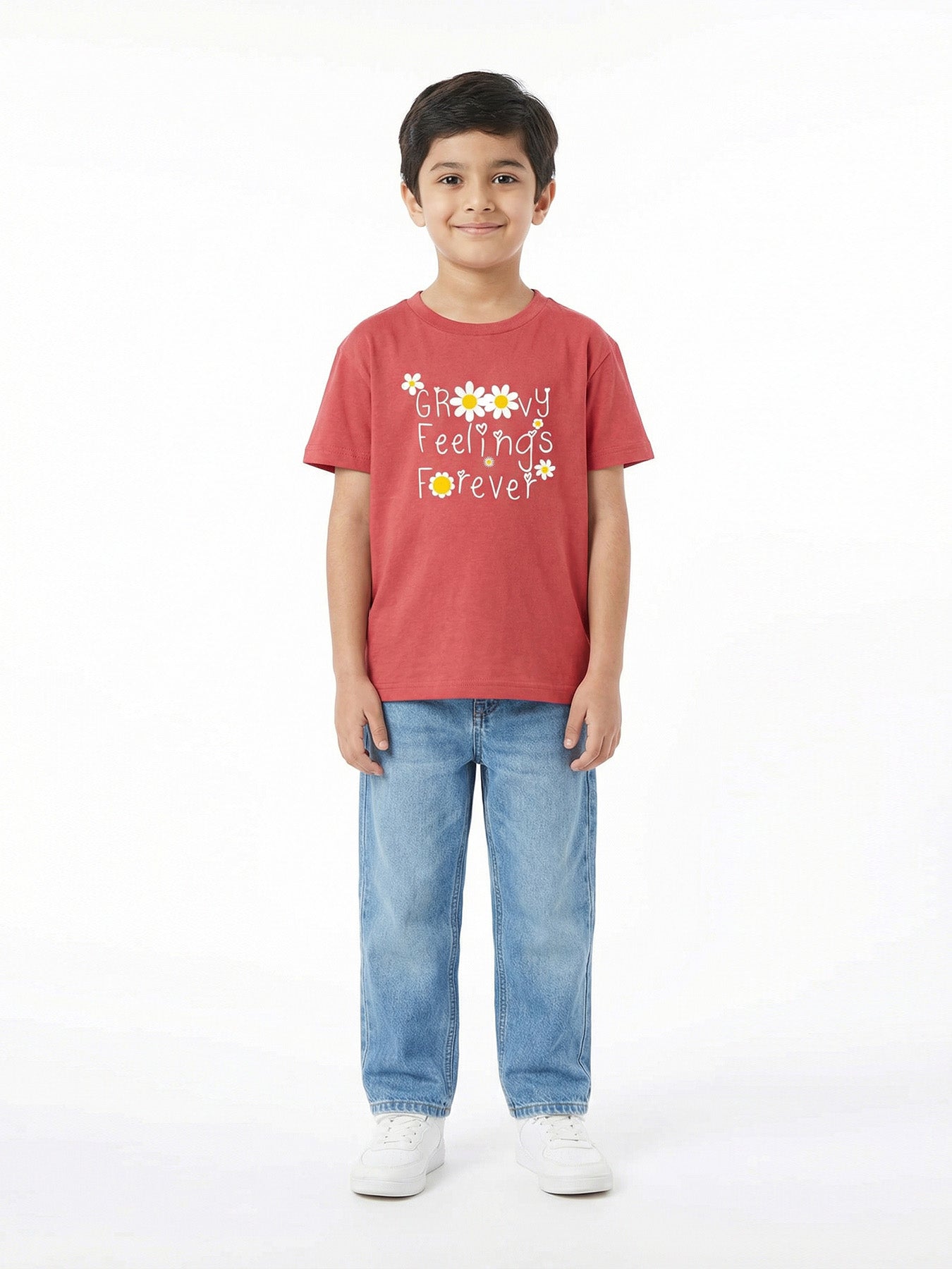 mini Groovy Feelings Organic Cotton T-shirt