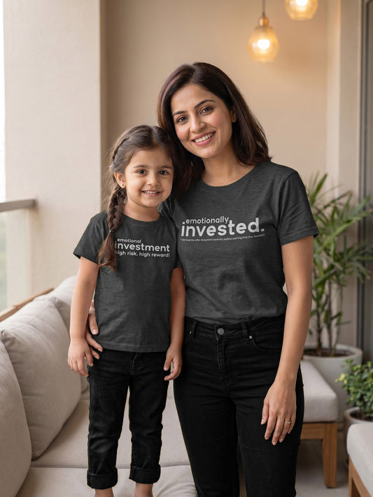 Mother & daughter minimal stylish outfit 